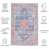 safavieh clearance tucson tsn110m blue rug