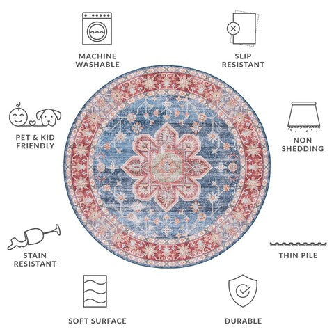safavieh clearance tucson tsn110m blue rug