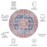 safavieh clearance tucson tsn110m blue rug