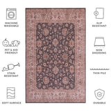 safavieh clearance tucson tsn111g dark grey rug