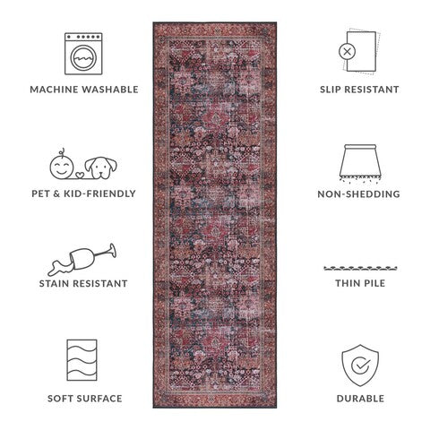 safavieh clearance tucson tsn114p rust rug