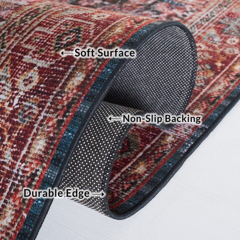 safavieh clearance tucson tsn114p rust rug