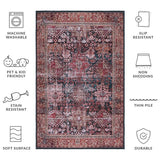 safavieh clearance tucson tsn114p rust rug