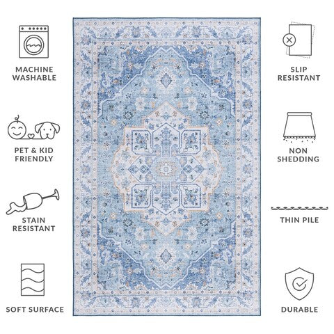 safavieh clearance tucson tsn118l light blue rug