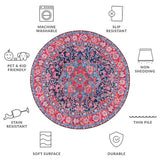 safavieh clearance tucson tsn121n navy rug