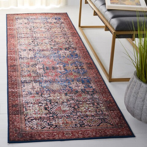 safavieh clearance tucson tsn124n navy rug