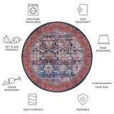 safavieh clearance tucson tsn124n navy rug