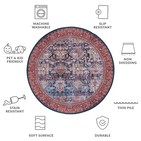 safavieh clearance tucson tsn124n navy rug