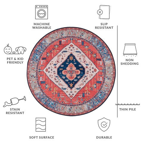 safavieh clearance tucson tsn133p rust rug