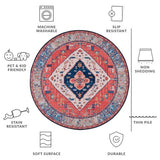 safavieh clearance tucson tsn133p rust rug