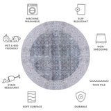safavieh clearance tucson tsn134y green blue rug