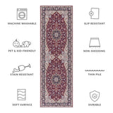 safavieh clearance tucson tsn135q red rug