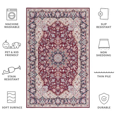 safavieh clearance tucson tsn135q red rug