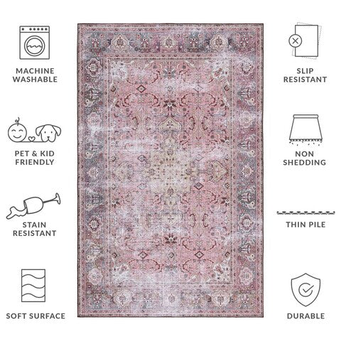 safavieh clearance tucson tsn144u pink rug