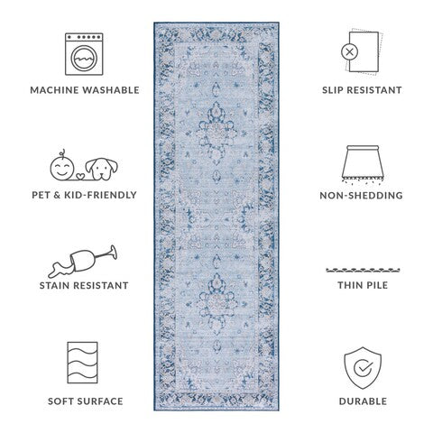 safavieh clearance tucson tsn147m light blue rug