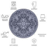 safavieh clearance tucson tsn147z black rug
