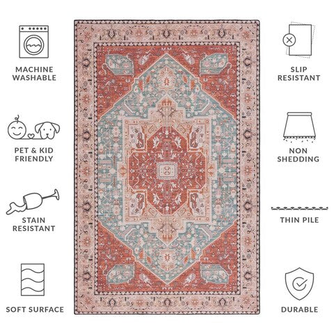 safavieh clearance tucson tsn150j aqua rug