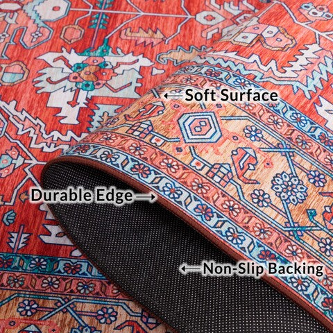 safavieh clearance tucson tsn152p rust rug