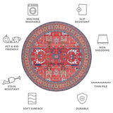 safavieh clearance tucson tsn152p rust rug