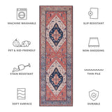 safavieh clearance tucson tsn153p rust rug