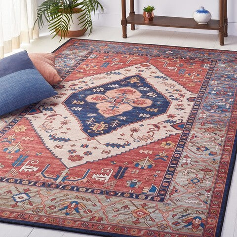 safavieh clearance tucson tsn153p rust rug