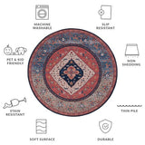 safavieh clearance tucson tsn153p rust rug