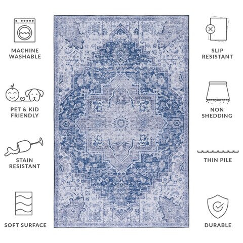 safavieh clearance tucson tsn154n navy rug