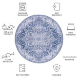 safavieh clearance tucson tsn154n navy rug