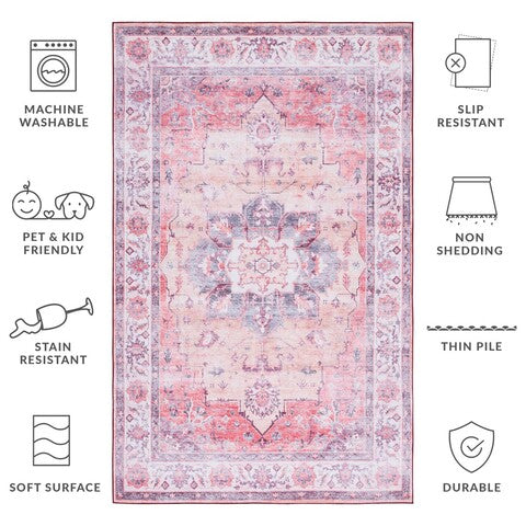 safavieh clearance tucson tsn163p rust rug