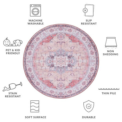 safavieh clearance tucson tsn163p rust rug