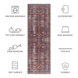 safavieh clearance tucson tsn174q red rug