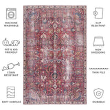 safavieh clearance tucson tsn174q red rug