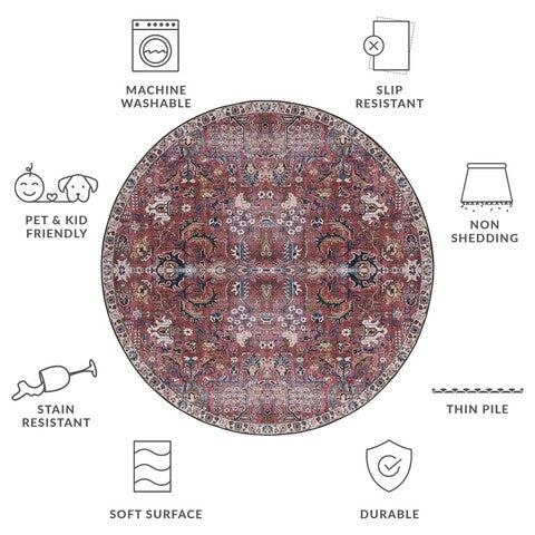 safavieh clearance tucson tsn174q red rug