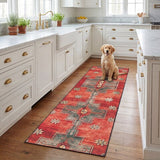 safavieh clearance tucson tsn189p rust rug