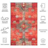 safavieh clearance tucson tsn189p rust rug