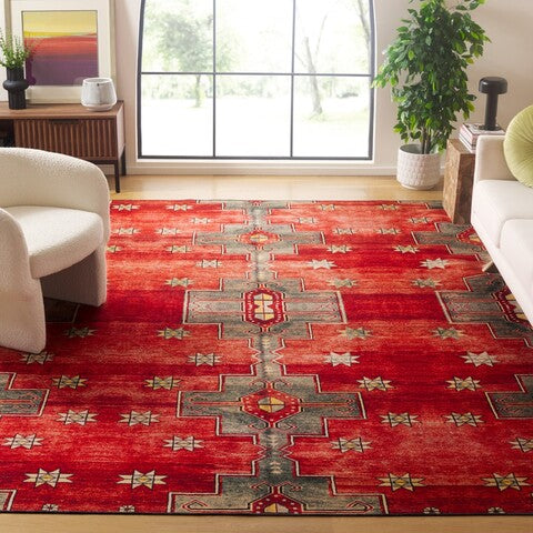 safavieh clearance tucson tsn189p rust rug