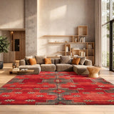 safavieh clearance tucson tsn189p rust rug