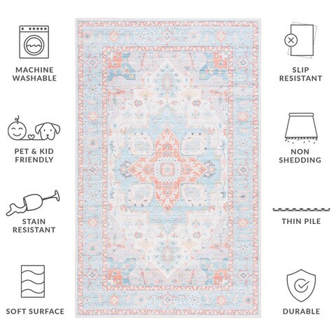 safavieh clearance tucson tsn913k turquoise rug