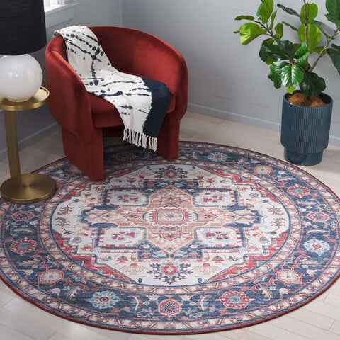 safavieh clearance tucson tsn913q rust rug