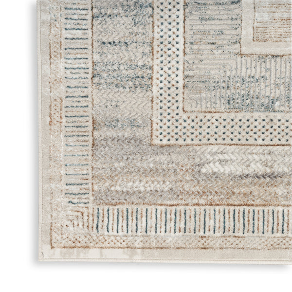 nourison glitz glz07 ivory multicolor rug