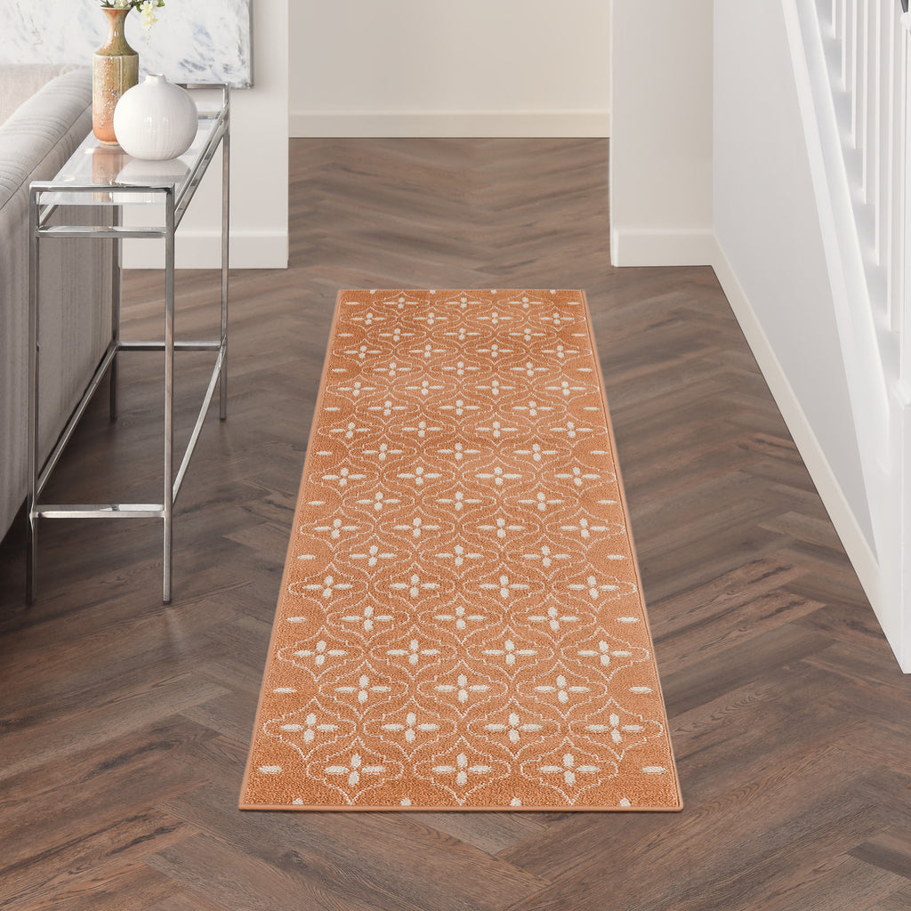 nourison nourison essentials nre04 copper rug