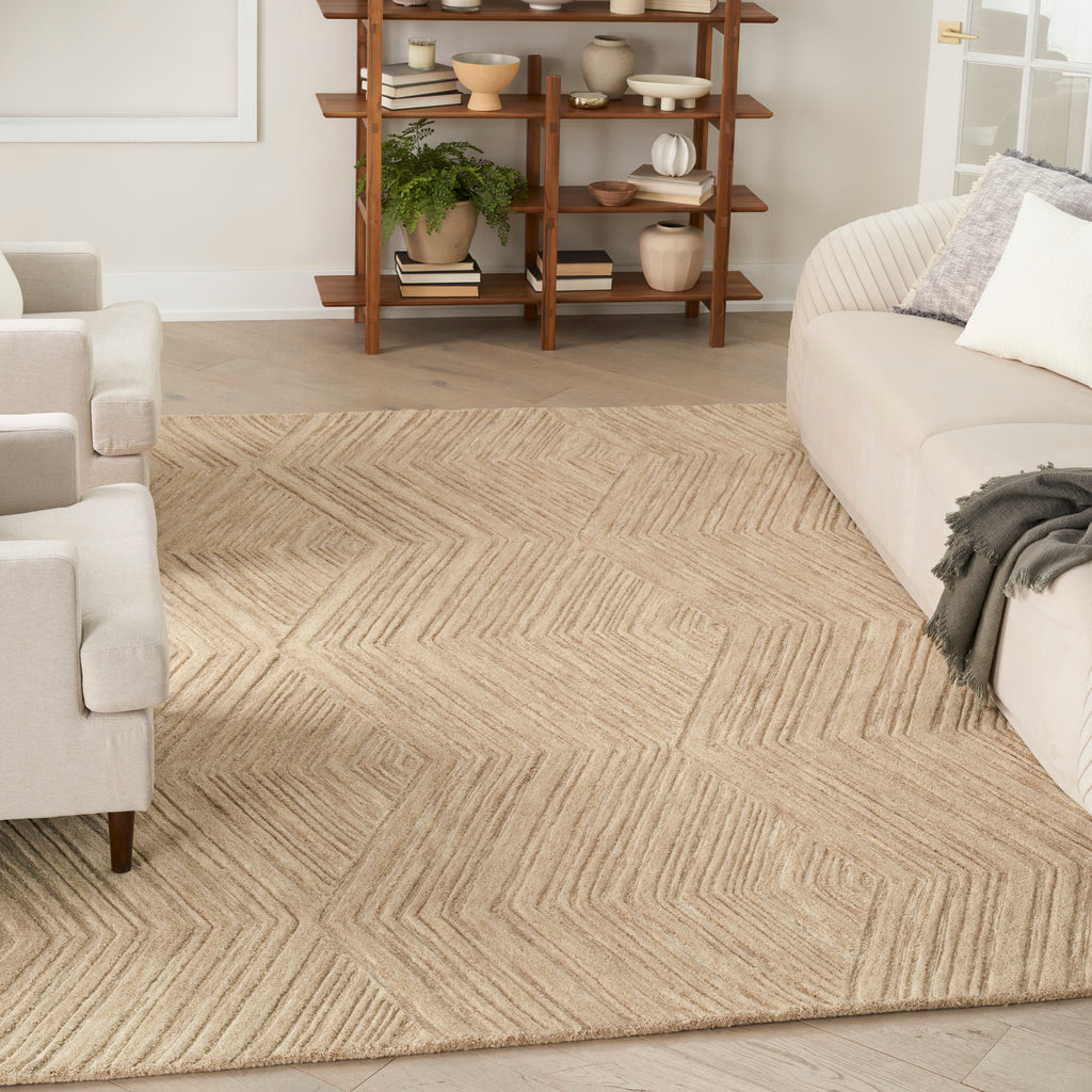 nourison graceful gru03 taupe rug