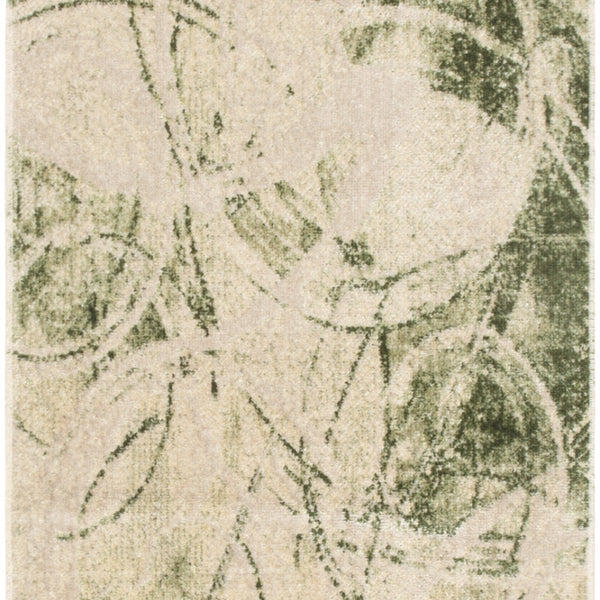 nourison astra machine washable asw14 beige green rug