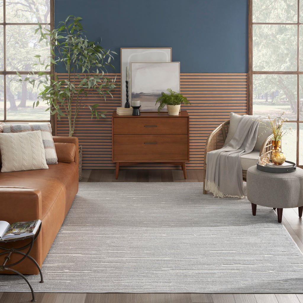 nourison care free caf04 light grey rug