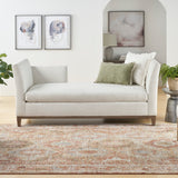 nourison sahar shr01 rust rug