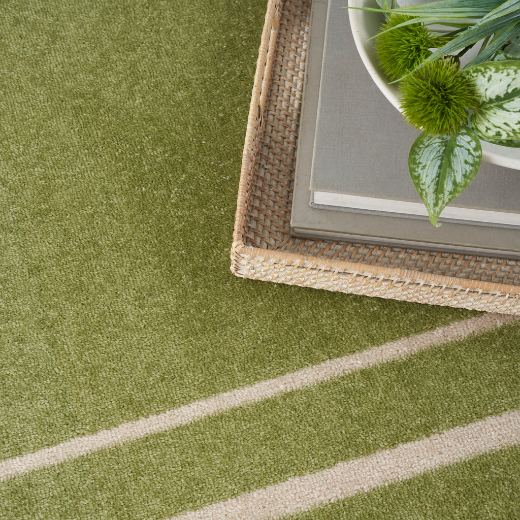 nourison nourison essentials nre02 green ivory rug