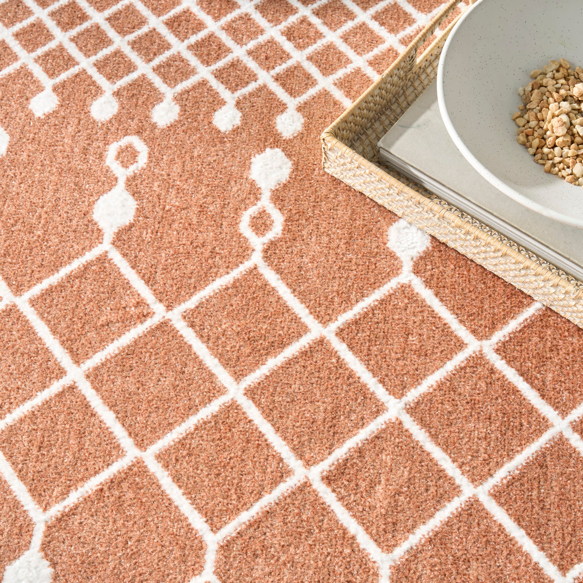 nourison astra machine washable asw10 copper rug
