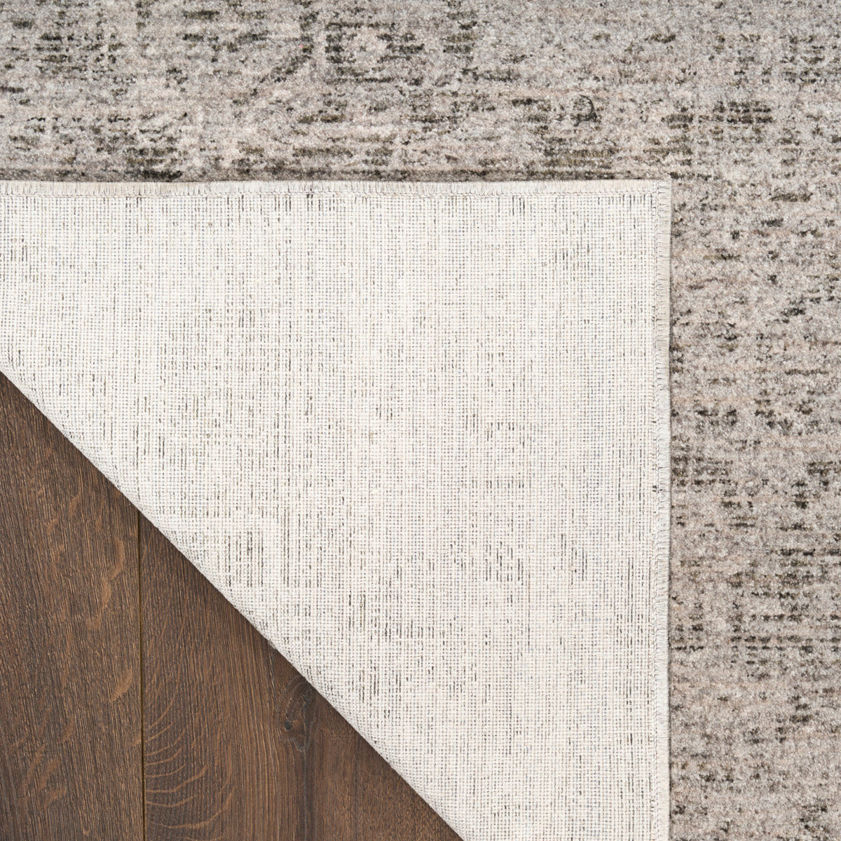 nourison pure shades sad01 grey rug