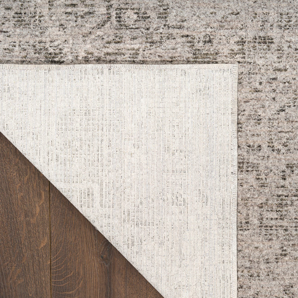 nourison pure shades sad01 grey rug