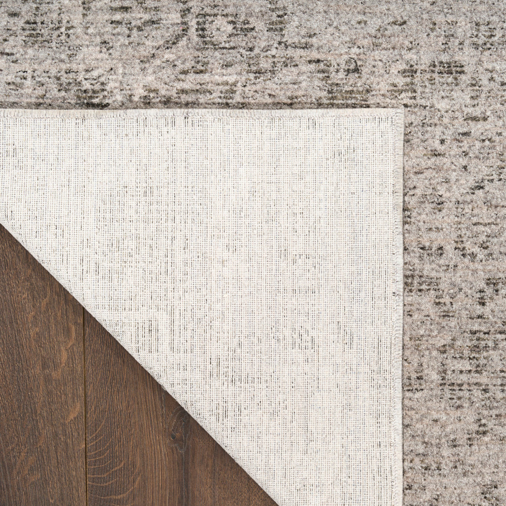 nourison pure shades sad01 grey rug